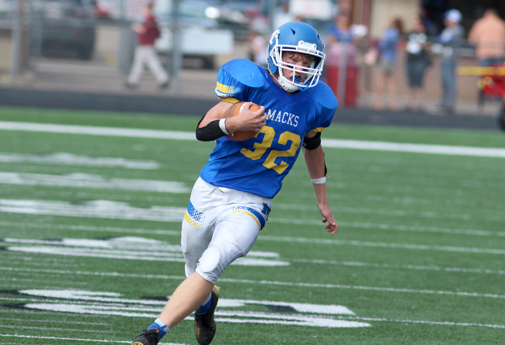 Bruce at McDonell football 9-17-22